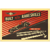 Poster Morgan "Built with Rare Skills"