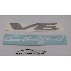 Sticker de bas de caisse - Exige V6 Cup
