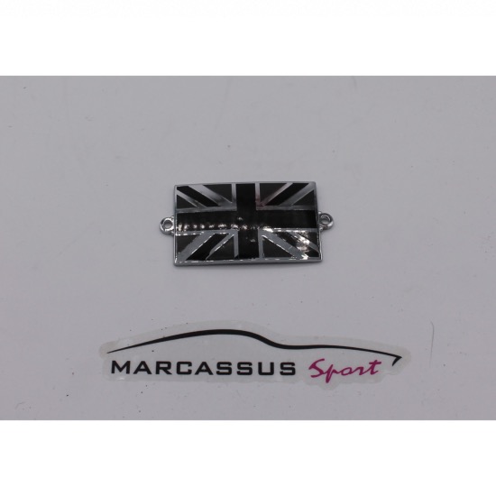 Badge de Capot Morgan Union Jack - Noir