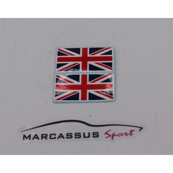 Paire d'union jack autocollants