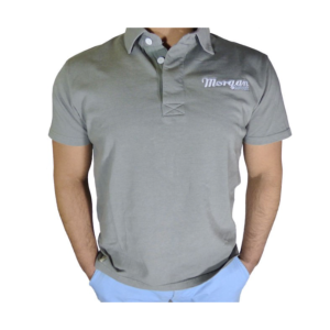 Polo Morgan gris homme