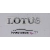 Autocollant relief Lotus chromé