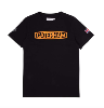 Caterham Logo Tee Black and Orange 