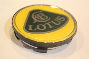 Centre de roue, diamètre 60 mm pour Lotus