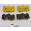 Set de plaquettes Pagid jaune avant - Lotus V6