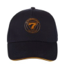 Casquette Caterham Bleu Marine - Texte Orange