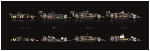 Poster Lotus F1